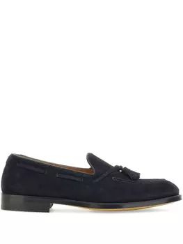 Замшевые мокасины Doucal's, синий