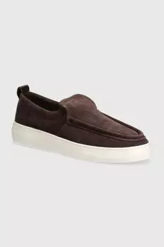 Замшевые мокасины Lawill Gant, коричневый