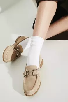 Замшевые мокасины Medicine, бежевый