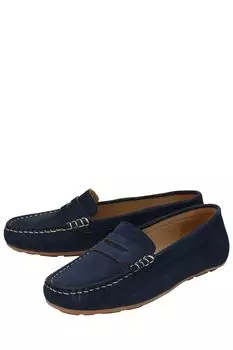 Замшевые мокасины Ravel, синий
