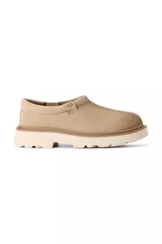 Замшевые мокасины UGG Tasman Lug, бежевый