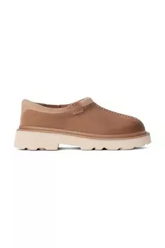 Замшевые мокасины UGG Tasman Lug, коричневый
