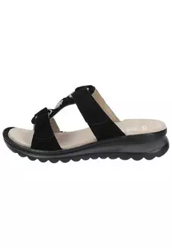 Замшевые мюли ara, черный