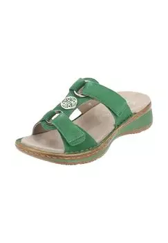 Замшевые мюли ara, зеленый