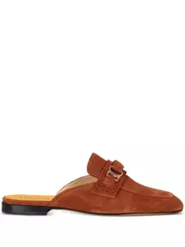 Замшевые мюли Doucal's, коричневый