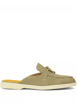 Замшевые мюли Doucal's, нейтральный