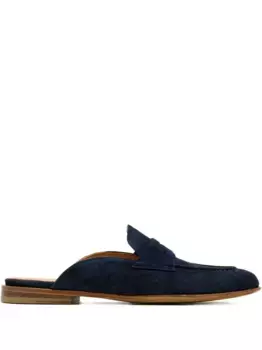 Замшевые мюли Magnanni, синий