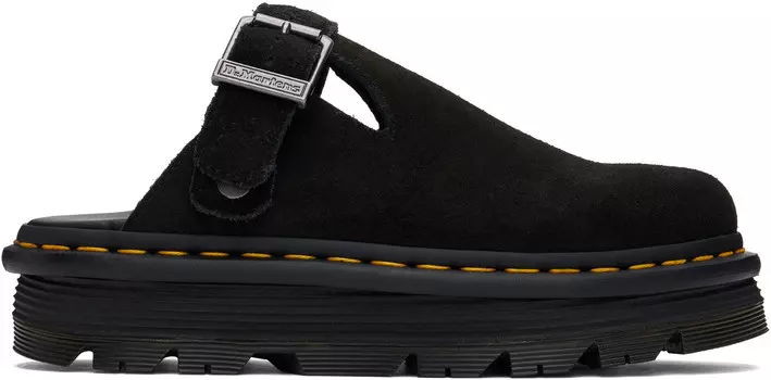 Замшевые мюли Zebzag Slingback Platform Dr. Martens