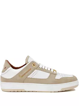 Замшевые низкие кеды Billionaire, белый