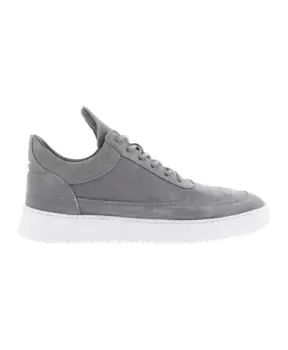 Замшевые низкие кеды Filling Pieces, серый