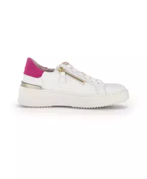 Замшевые низкие кеды Gabor, белый