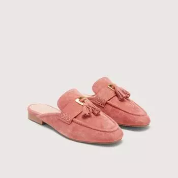 Замшевые открытые лоферы Coccinelle BEAT SUEDE, красный