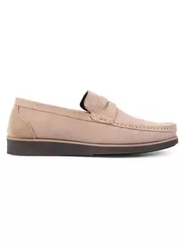 Замшевые пенни-лоферы на платформе Lupin Vellapais, бежевый