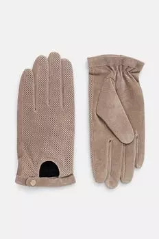 Замшевые перчатки Medicine, бежевый