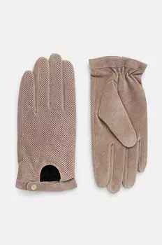 Замшевые перчатки Medicine, бежевый