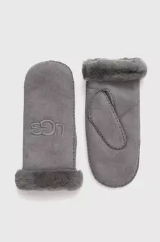 Замшевые перчатки UGG Ugg, серый