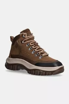 Замшевые походные ботинки Gant Hillark, коричневый