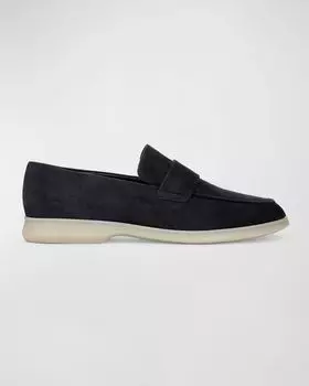 Замшевые повседневные спортивные лоферы Vince, цвет Taupe Clay Beige Suede