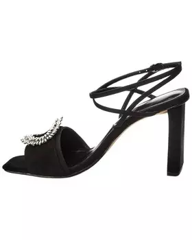 Замшевые сандалии Alexandre Birman Madelina Pillar 85, черный