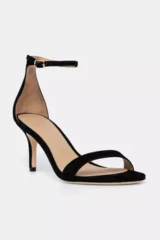 Замшевые сандалии Allie Mid Lauren Ralph Lauren, черный