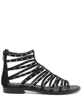 Замшевые сандалии Anna F., черный