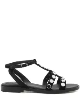 Замшевые сандалии Anna F., черный