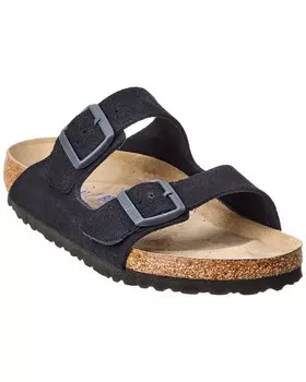 Замшевые сандалии Birkenstock Arizona BS, цвет Midnight