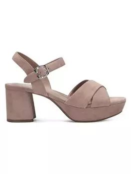 Замшевые сандалии Cosmos с перекрестными ремешками Aerosoles, цвет Blush Suede