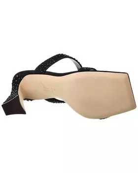 Замшевые сандалии Giuseppe Zanotti Vanilla 85, черный