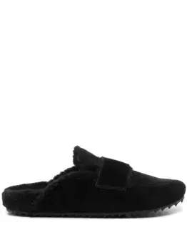 Замшевые сандалии James Perse, черный