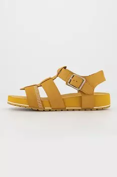 Замшевые сандалии Malibu Waves 2 0 с пряжкой Timberland, коричневый
