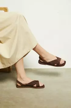 Замшевые сандалии Medicine, коричневый