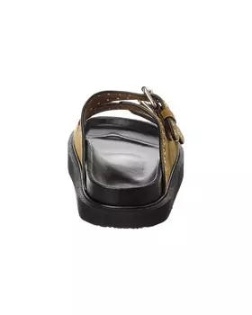 Замшевые сандалии на платформе Isabel Marant Lennyo, коричневый