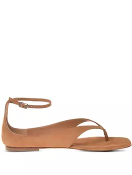 Замшевые сандалии Philosophy Di Lorenzo Serafini, коричневый