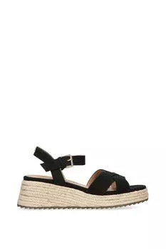 Замшевые сандалии Piper KG Kurt Geiger, черный