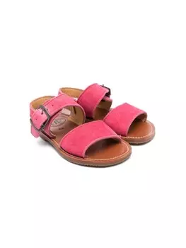 Замшевые сандалии Pp Nico, розовый