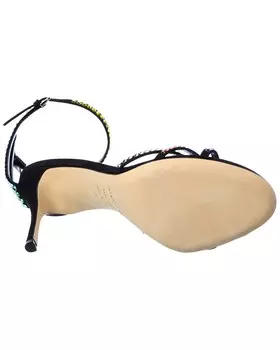 Замшевые сандалии Sergio Rossi Godiva, черный