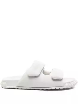 Замшевые сандалии-слайды Twist Ash, нейтральный