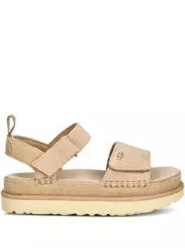 Замшевые сандалии UGG, нейтральный