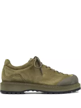 Замшевые сапоги Diemme, зеленый