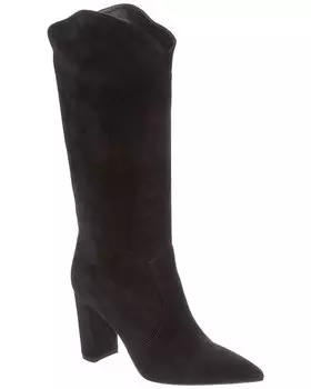 Замшевые сапоги до колена Gianvito Rossi Navarre 45, черный
