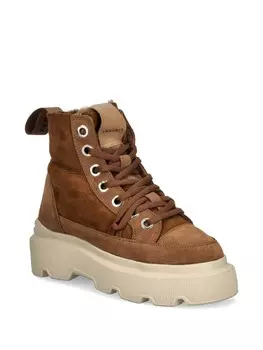 Замшевые сапоги Inuikii, коричневый