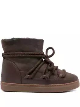Замшевые сапоги Inuikii, коричневый