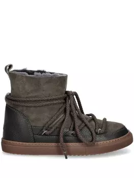 Замшевые сапоги Inuikii, серый