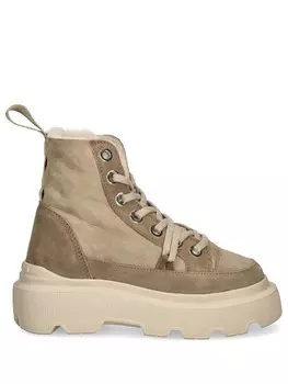 Замшевые сапоги Inuikii, серый