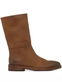 Замшевые сапоги Marsll, коричневый