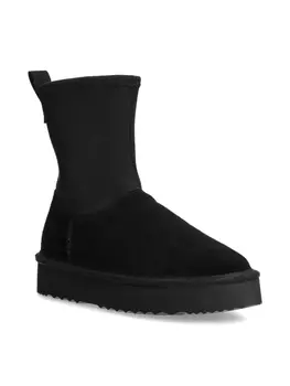 Замшевые сапоги Patrizia Pepe girl, черный