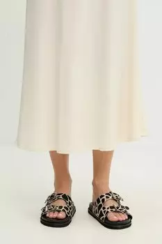 Замшевые шлепанцы Answear.Lab, черный