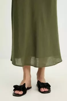 Замшевые шлепанцы Answear.Lab, черный