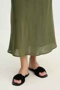 Замшевые шлепанцы Answear.Lab, черный